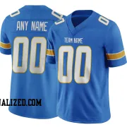 Stitched Customized Power Blue White White Football Jersey