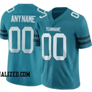 Stitched Customized Teal White White Football Jersey